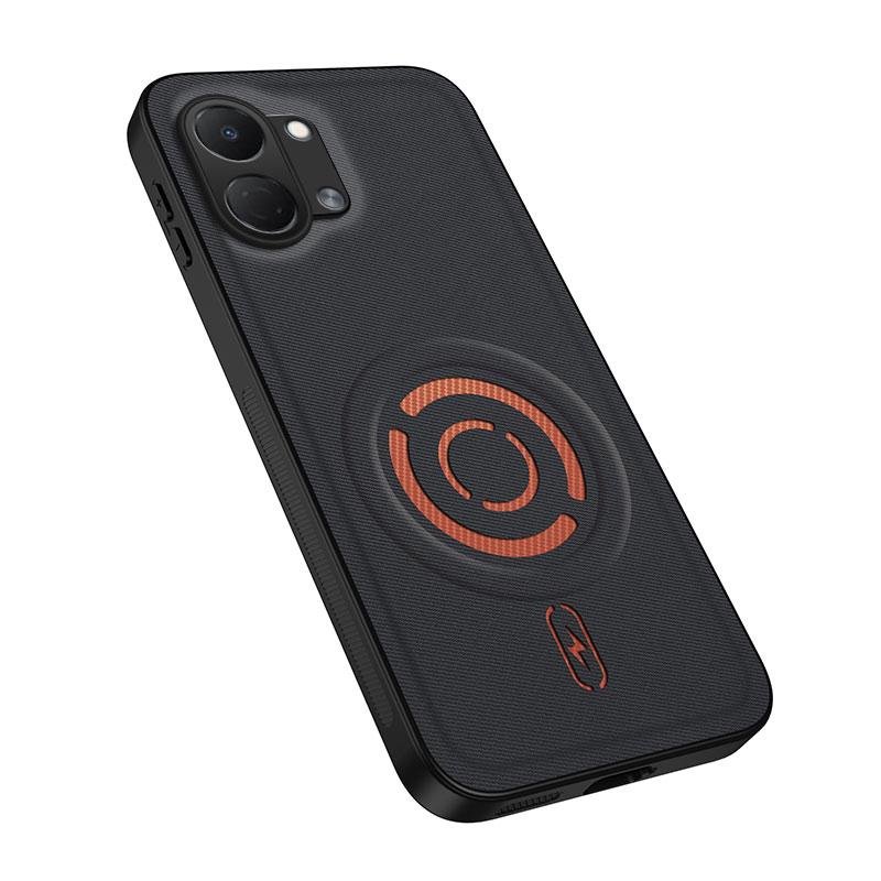 Для Tecno Spark Go 3 Чехол Tecno Spark Go 3 Обложка Чехол для телефона Роскошный Магнитный Силиконовый Ударопрочный Защитная Задняя крышка