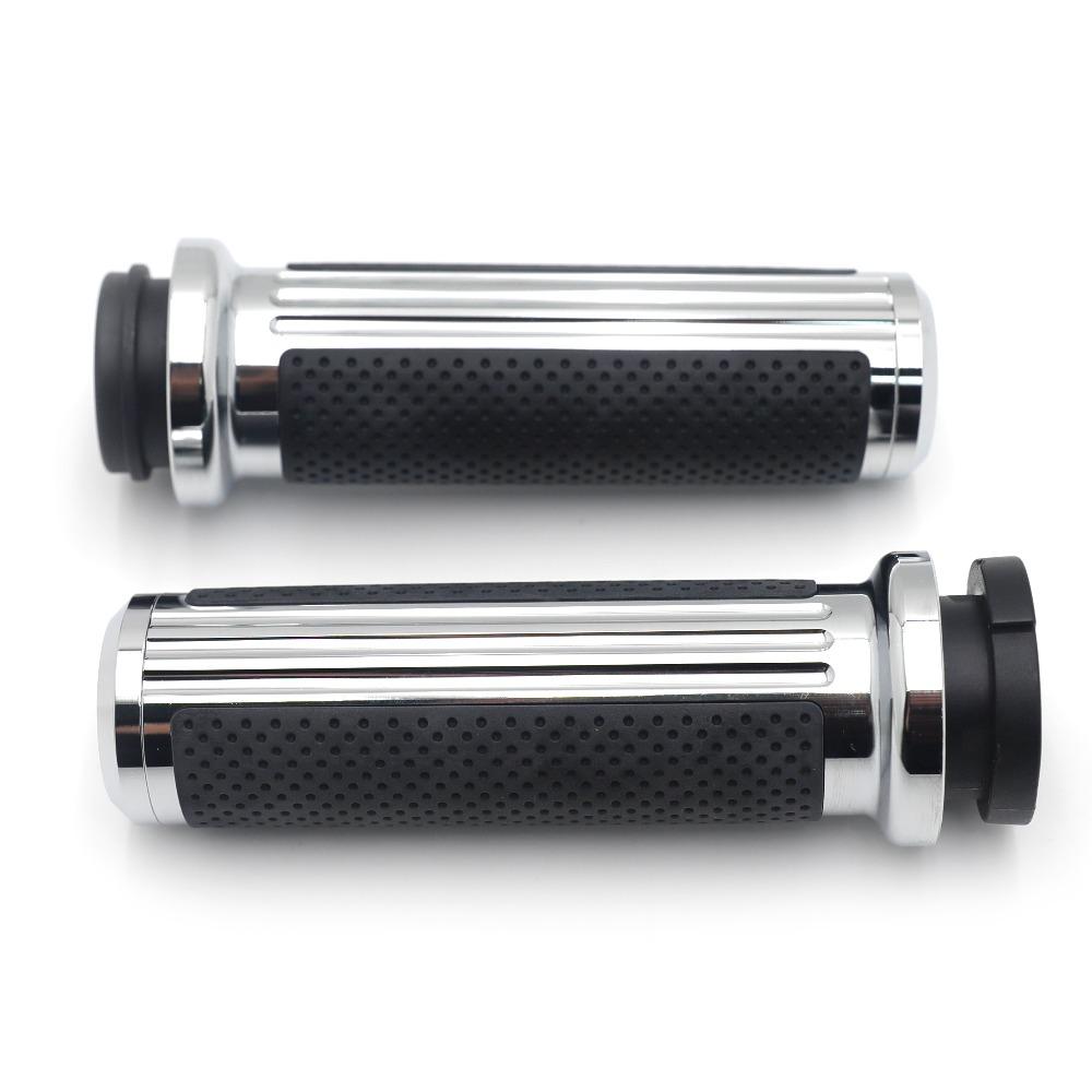 Motorcycle Part Skull 25MM Electronic Throttle Hand Grip for Harley Touring 2008-2025,Softail 2016-2025