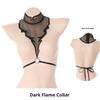 Women's Japanese Style Devilish Roleplay Costume - Patent Leather Lingerie Set for Clubwear & Cosplay