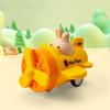 Игрушки для малышей в виде животных, машинки, игрушечные машинки, заводные машинки, кролик, самолет, машинки на Пасху для малышей