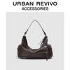 Женская сумка через плечо из промасленной кожи URBAN REVIVO