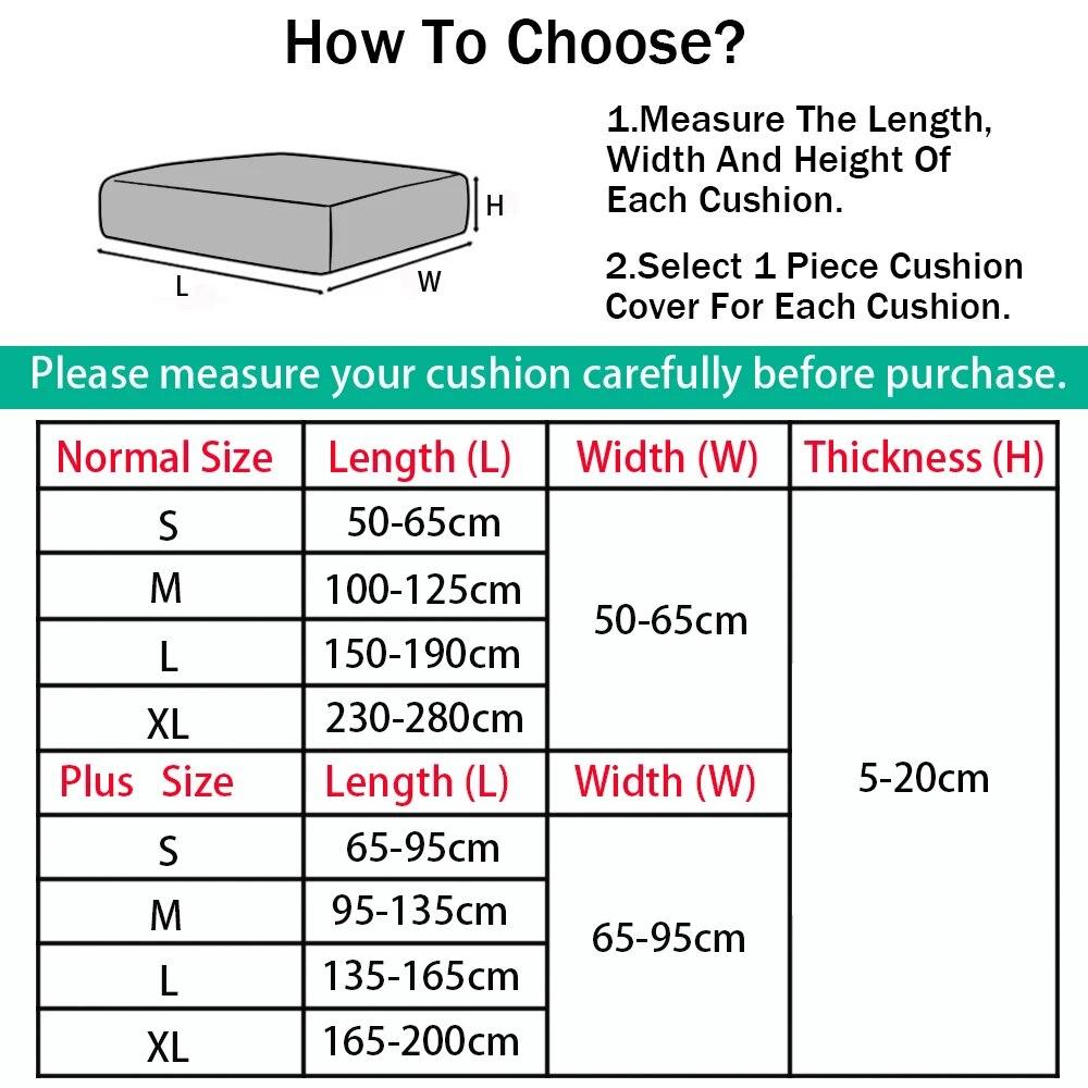 Новый жаккардовый чехол для подушки на сиденье дивана, флисовые чехлы на стулья, эластичный, моющийся, съемный чехол, защита для дивана, 1/2/3/4 сиденья