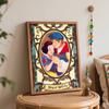 Disney Набор для рисования маслом Белоснежка Холст Сделай сам Домашний декор Подарок