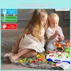 Electric Mosaic 3d Drill Puzzle Toy Kids Building Blocks Assembly Model Gift Set