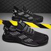Autumn New Men's Shoes Fly-woven Breathable Sneakers Soft-soled Non-slip Lightweight Lazy Shoes Student Shoes