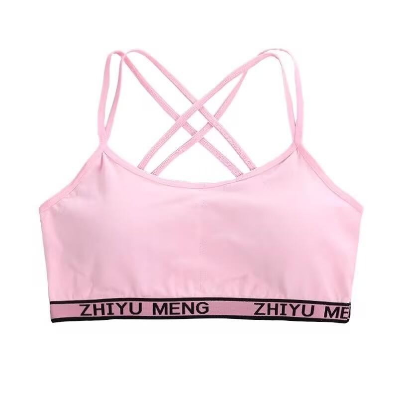 Бюстгальтер для девочек, дышащие подростковые бюстгальтеры для детей, нижнее белье для подростков, однотонный жилет для подростков, топы-трубы для девочек, нижнее белье