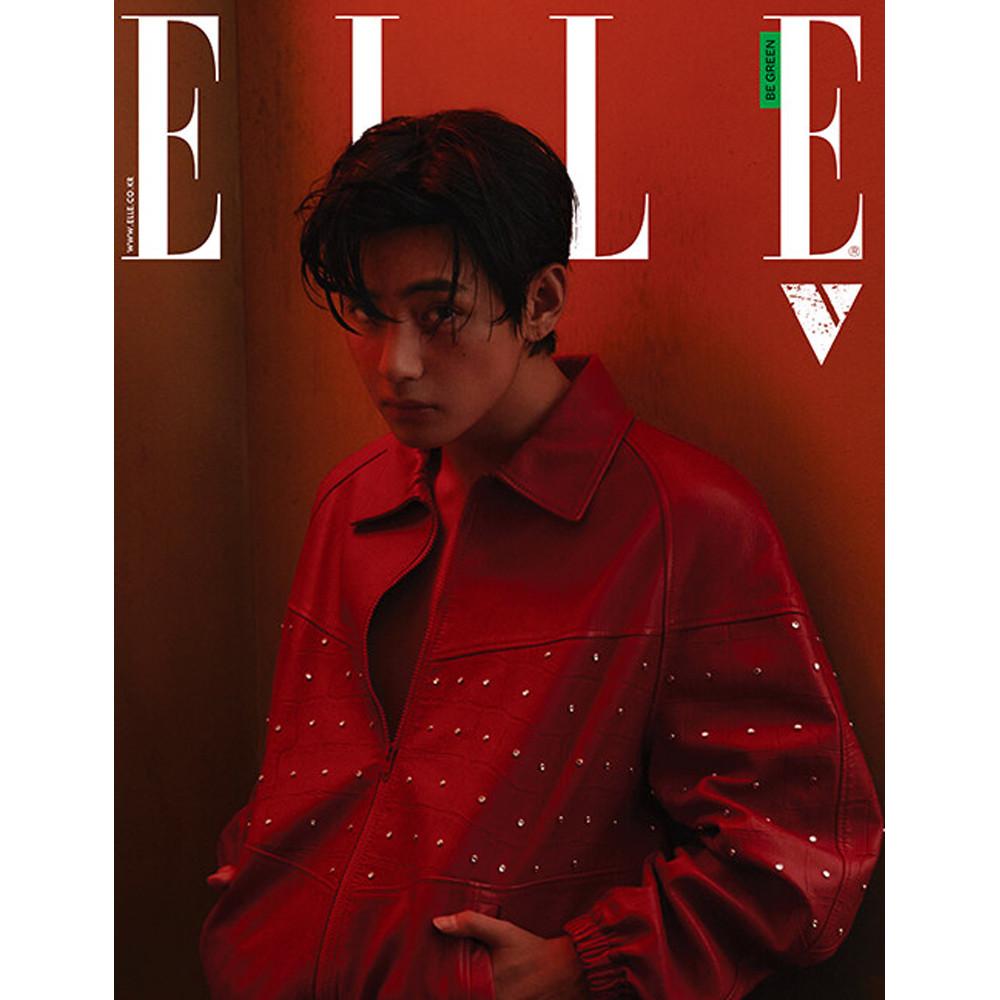 Elle Korea 2023 Апрель, BTS V Cover, K POP, KSTAR, KPOP K FASHION