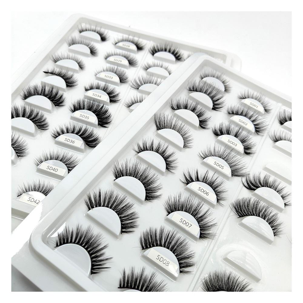 Beauty Products Individual Eyelashes Vegan Faux Cils Faux Mink Lashes