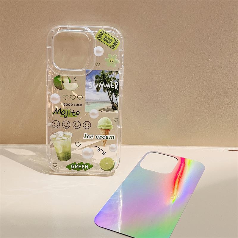 Чехол Zhitai iPhone 14 Pro Max, Apple 15 Phantom Soft Shell, совместимый с XS XR 13, подходит для лазерной бумаги