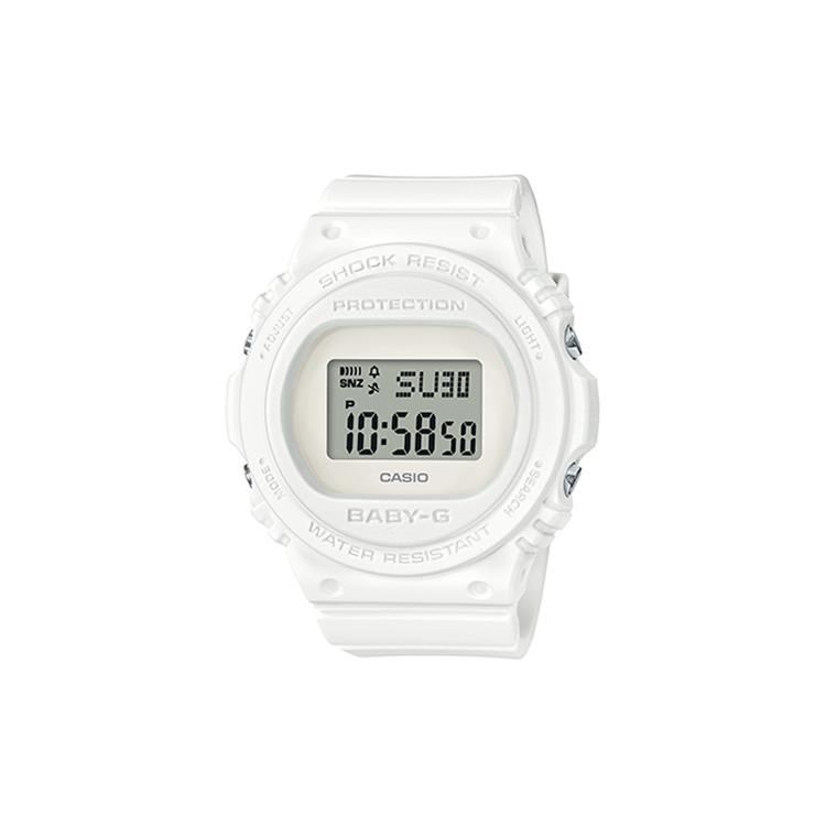 Casio Женские часы BABY-G Белые BGD-570-7 BGD-570-7