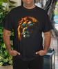 Lion Artwork Sunglasses Colourful Art Zoo Animal Lion T-Shirt