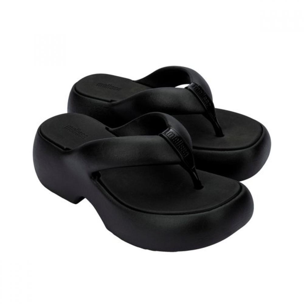 Melissa Toebox Women Fuzzy Platform Sandals Mswcf2tsff11