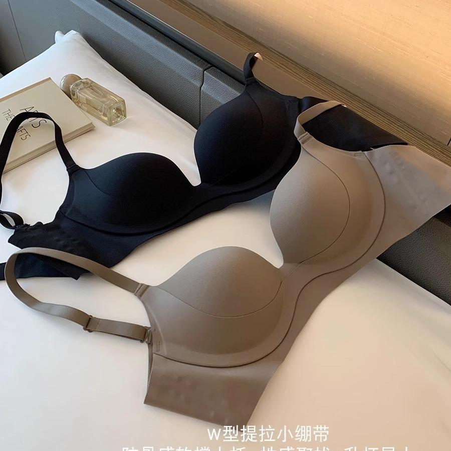 New soft support lift upper support underwear women's small breasts gather and show large bra, seamless comfortable and beautiful back chest