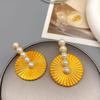 Серьги-веера Versailles Retro Pearl - Роскошный европейский и американский тренд