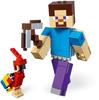 LEGO Minecraft Minecraft Big Fig Стив и попугай 21148 Игрушка-блок Мальчик