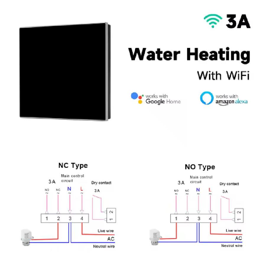 Новый Tuya WiFi Smart Thermostat Электрический нагреватель воды Газовый котел Регулятор температуры Работает с Alexa, Google Home, Alice
