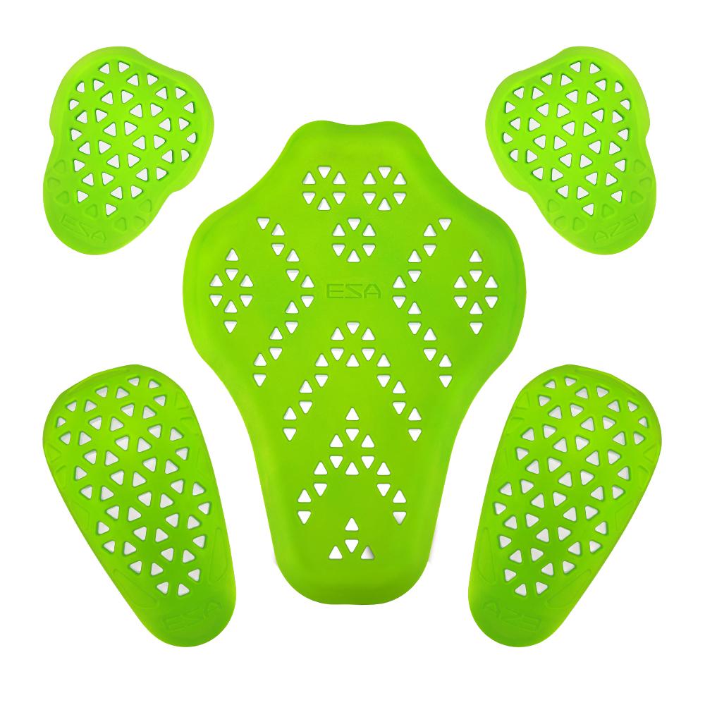 Motorcycle Jacket Insert Protective Gear CE Certification Knee Pad Elbow Back Chest Protection Moto Clothing Built-in Protector