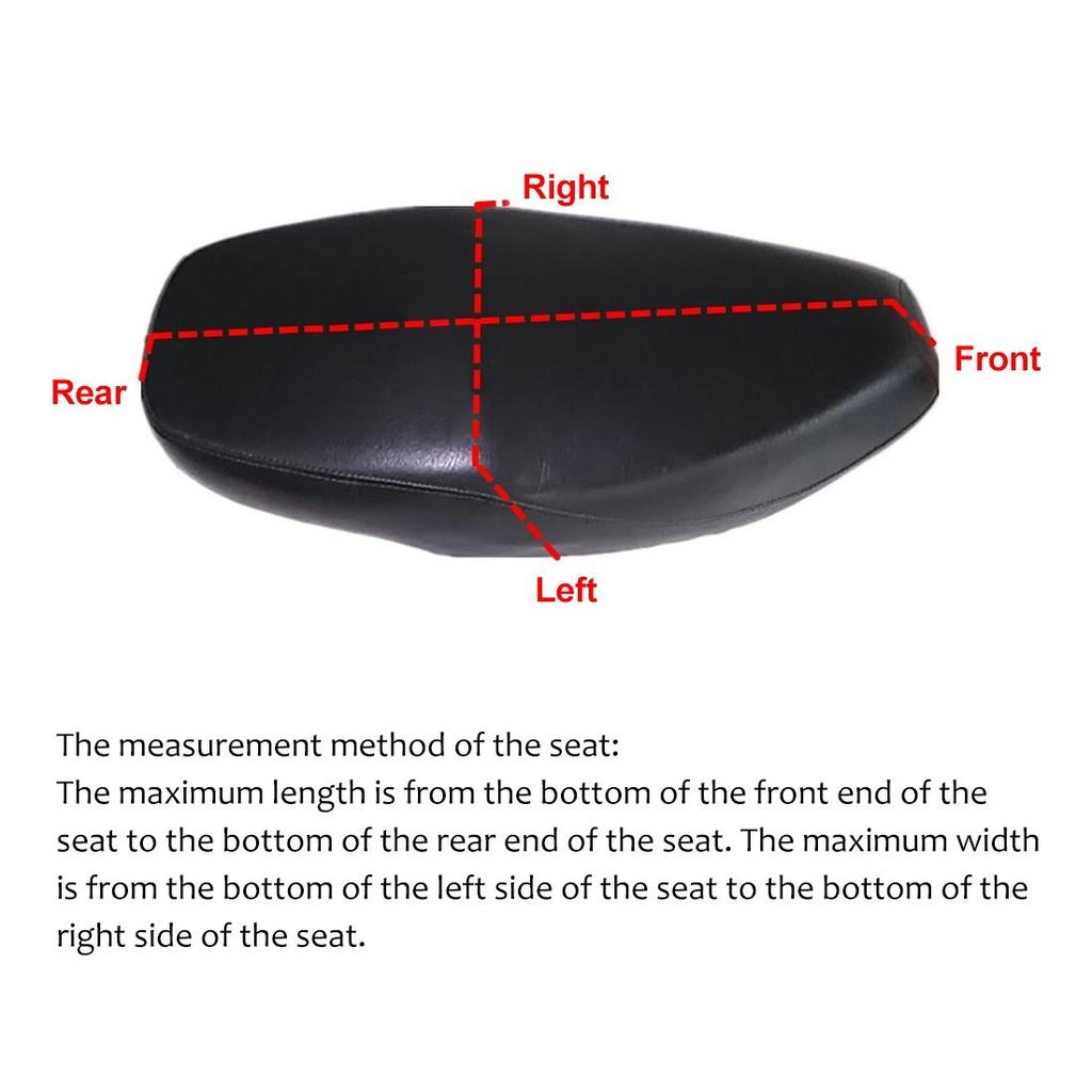 XXL Heat Resistant Breathable Motorcycle Seat Saddle Cover 3D Mesh Cover Black