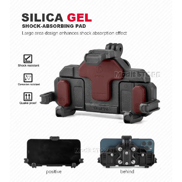 Motorcycle New GPS Phone Navigation Mount Bracket Anti shake bracket For Tiger 850 2021- Tiger 900 GT Rally PRO 2021 - 2023
