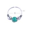 Turquoise Wire Nose Ring & Stud Ear Bone Ornaments - Body Piercing Jewelry