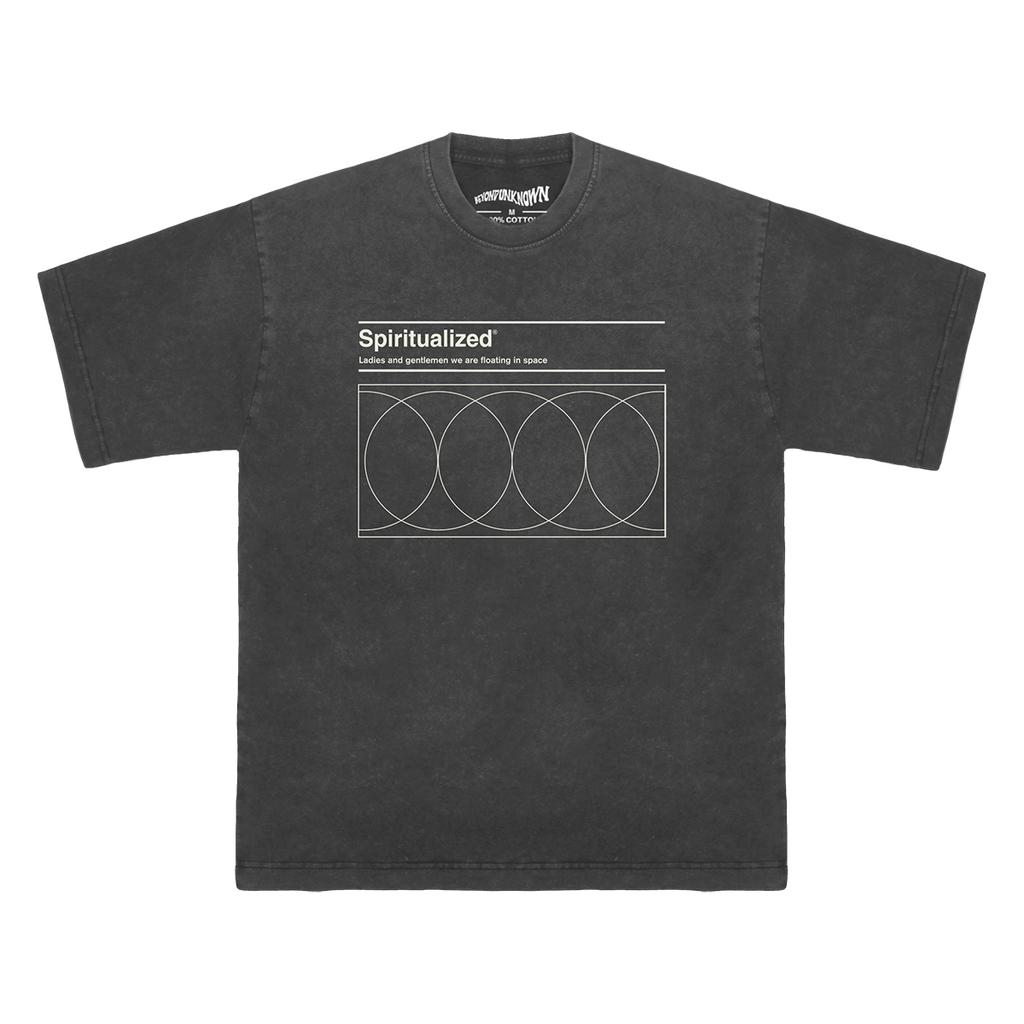 Spiritualized TShirt Ladies And Gentlemen We Are Floating In Space Rock Band Cotton Short Sleeves Graphic Printed Mens Shirts