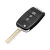 KEYYOU Для Kia KIA K2 K3 K5 Carens Cerato Forte Чехол Корпус Брелка Автомобильный Складной
