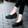 Women Plus Size 35-42 for Women 2024 Wedges Platform Sneakers Fashion Weave Hollow Ladies Loafers Slip-on Casual Shoes