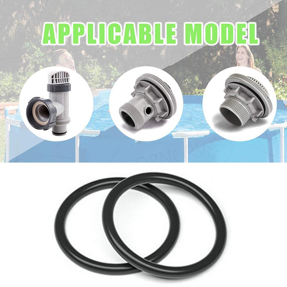 2/4/6 шт. Резиновая шайба для Intex 10745 10262 10255 Пул Уплотнительное кольцо Прокладка Замена Уплотнение Резиновая прокладка Аксессуары для бассейна