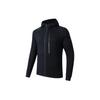 Anta Training Series Lettered Hooded Cardigan Jacket Men Jacket Basic-Black 152417705-5