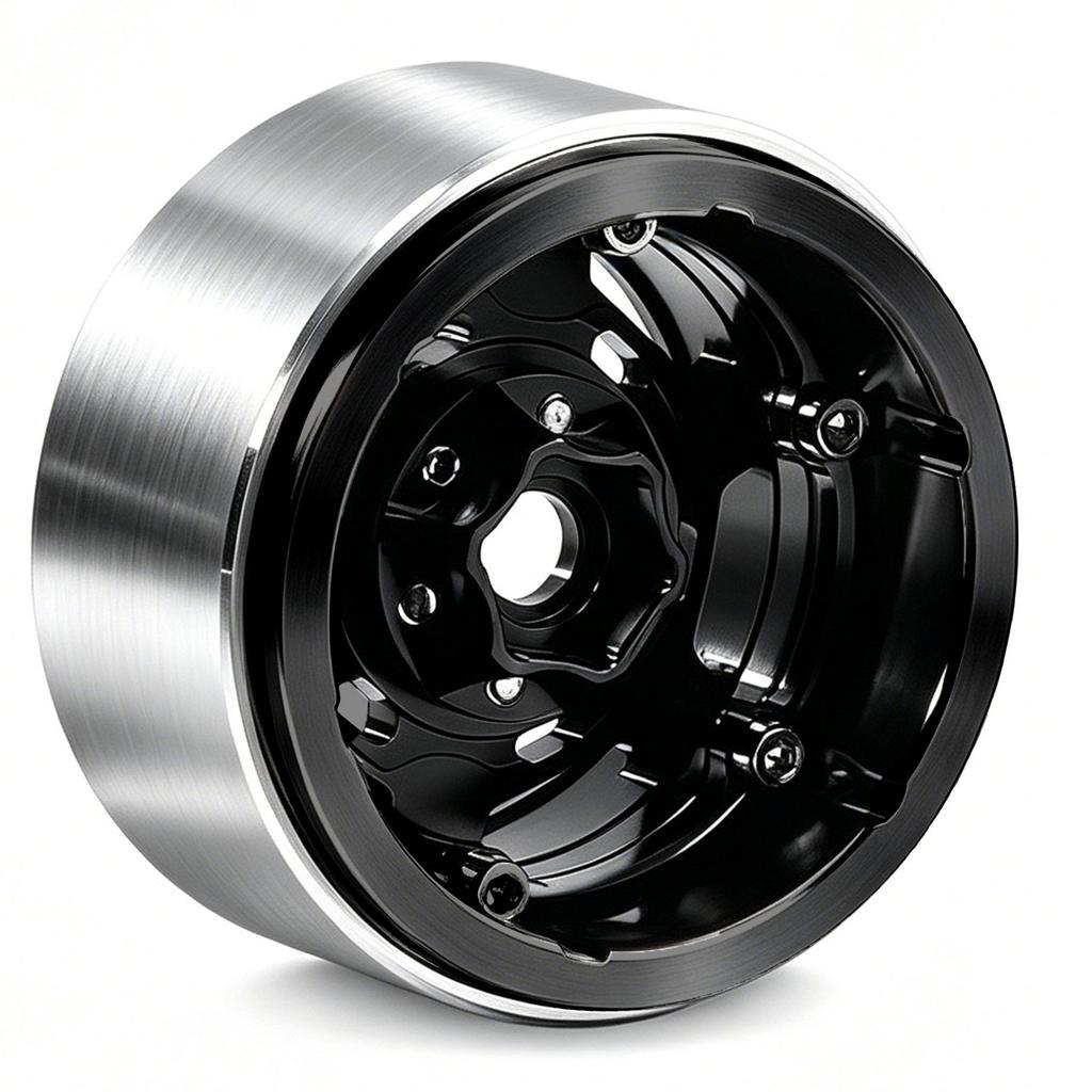 RS Red Spider 1/10 Crawler 1.9" Six-Star Wheel Hub Black for TRX4/SCX10