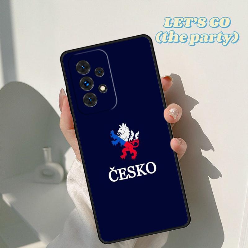 Czech Republic Flag phone case For Samsung Galaxy A42 A31 A40 A51 A71 A32 A80 A91 A52 A72 A73 A20e A21S A50 A70 A11 A12 Cover