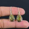 Natural Unakite Drop Earring 925 Sterling Silver Handcrafted Earring LiteWeight HandMade Earring Gift for Best Girl Gift For Her ThanksGiving