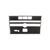 Carbon Fiber Console Panel Seat Heating Audio Panel Cover Trim Fit for Infiniti Q50 Q60 2014-2019 Auto Accessories Sticker