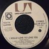 7-дюймовая пластинка KEATH BARRIE I Would Love To Love You UAXW671Y United Artists 1975 Канада CountryFolk Б/у