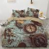 Luxury 3D Bedding Set Europe Queen King Double Duvet Cover Set Bed Linen Comfortable Blanket/Quilt Cover Bed Set Compass