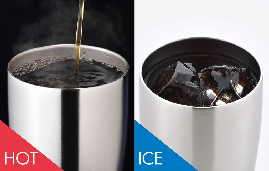 Kakuse вакуумный двойной стакан из нержавеющей стали 490 мл вакуумная двойная структура простой дизайн Ancolors теплый/холодный UC-10