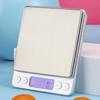 3000g Capacity Food Weighing Scale Stainless Steel Portable Jewelry Scale  For Cooking Ingredients
