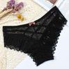 Women Panties Cinoon Lace Sexy Lowwaist Briefs Female Hollow Out Underwear Solid G String Lingerie Transparent Underpant