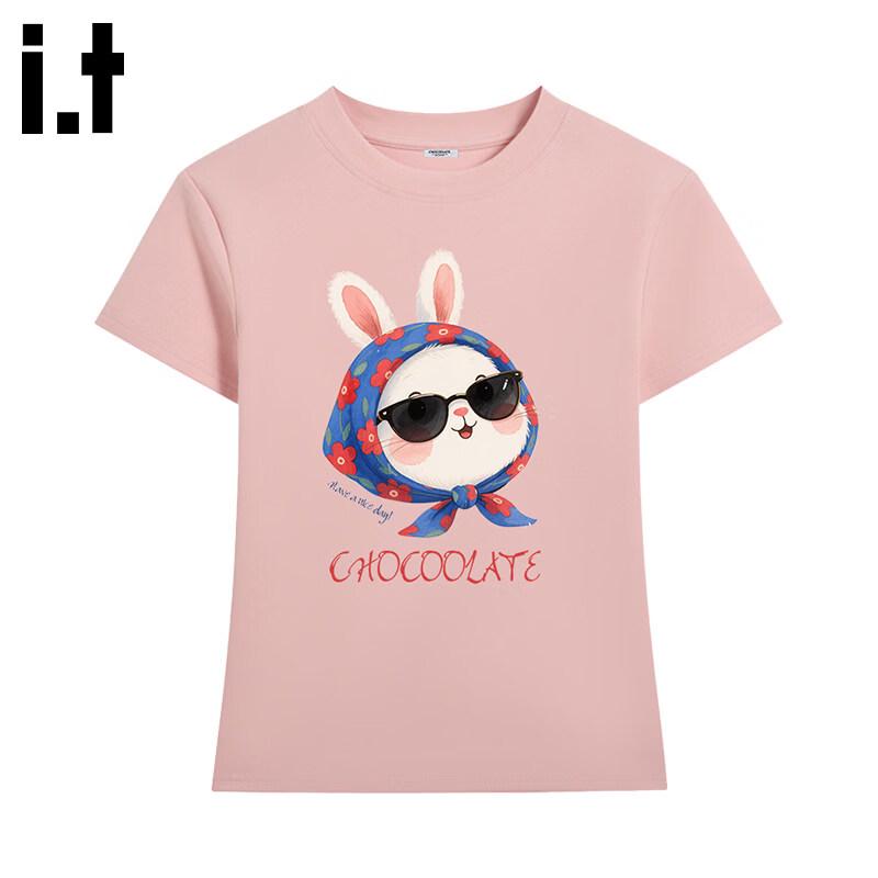 CHOCOOLATEit Тонкая футболка с принтом мультяшного кролика