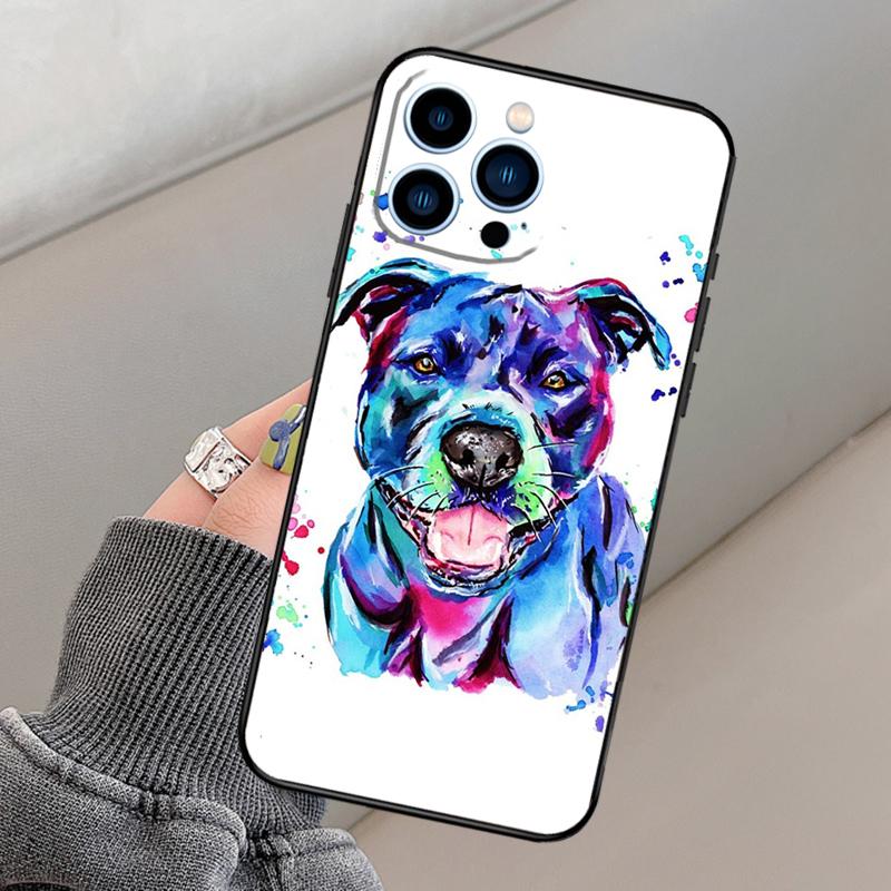 Чехол для телефона Стаффордширский бультерьер Стаффи Для Apple iPhone 17 Pro Max Funda Для iPhone 17 Air Защитный чехол