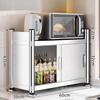 Yingbai Kitchen Countertop Pot and Spice Storage Cabinet