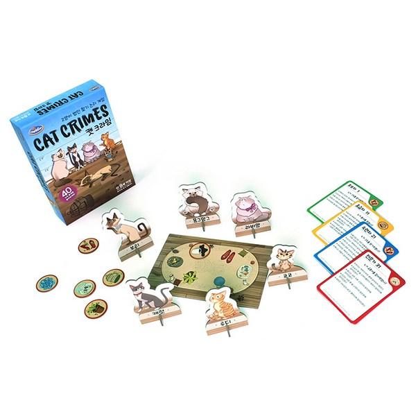 Корейские настольные игры Cat Crime, смешанные цвета