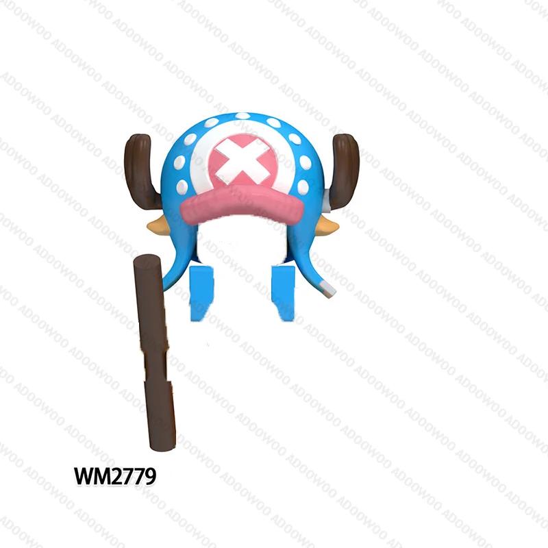 Горячая Мультяшная Аниме WM2746-WM2785 Фигурка Джоба Зоро Персонаж Японской Серии Кукла-Действие Модель Конструктор Игрушка Подарок