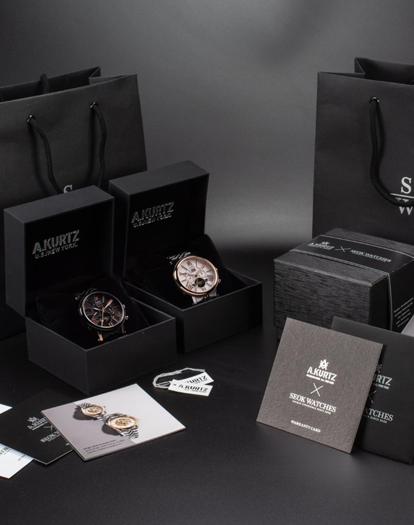 Eikeocheu Ak95-Rw Open Heart W Automatic Wristwatch