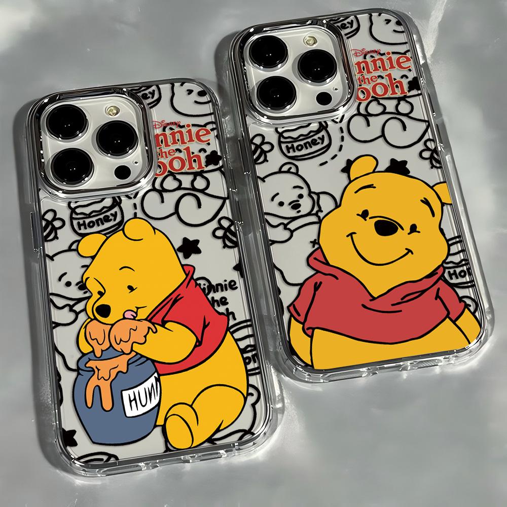 Cool Cute Poohs Bears Phone Case for Xiaomi Redmi Note A5 A3 15 14 13 14c 13c 12 11 12s 10 9 Pro Plus 4G 5G Transparent Cover