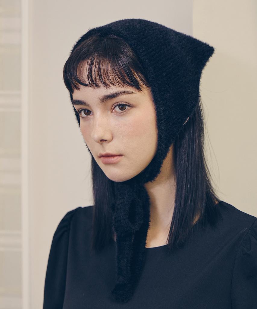 Bajal Label Вязаная Бандана Черная