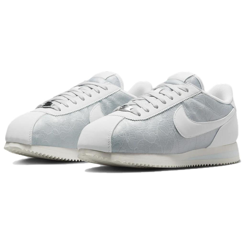 Nike Cortez Platinum Tint Floral Women Sneakers Grey Phantom HM8286-001