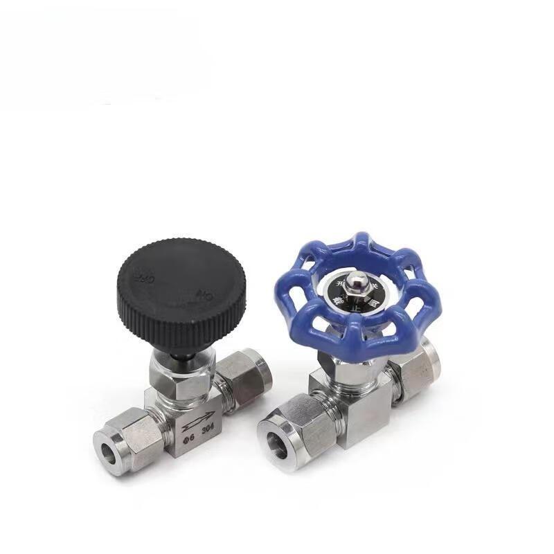Qizhou 304 Stainless Steel Ferrule Flow Control Needle Valve