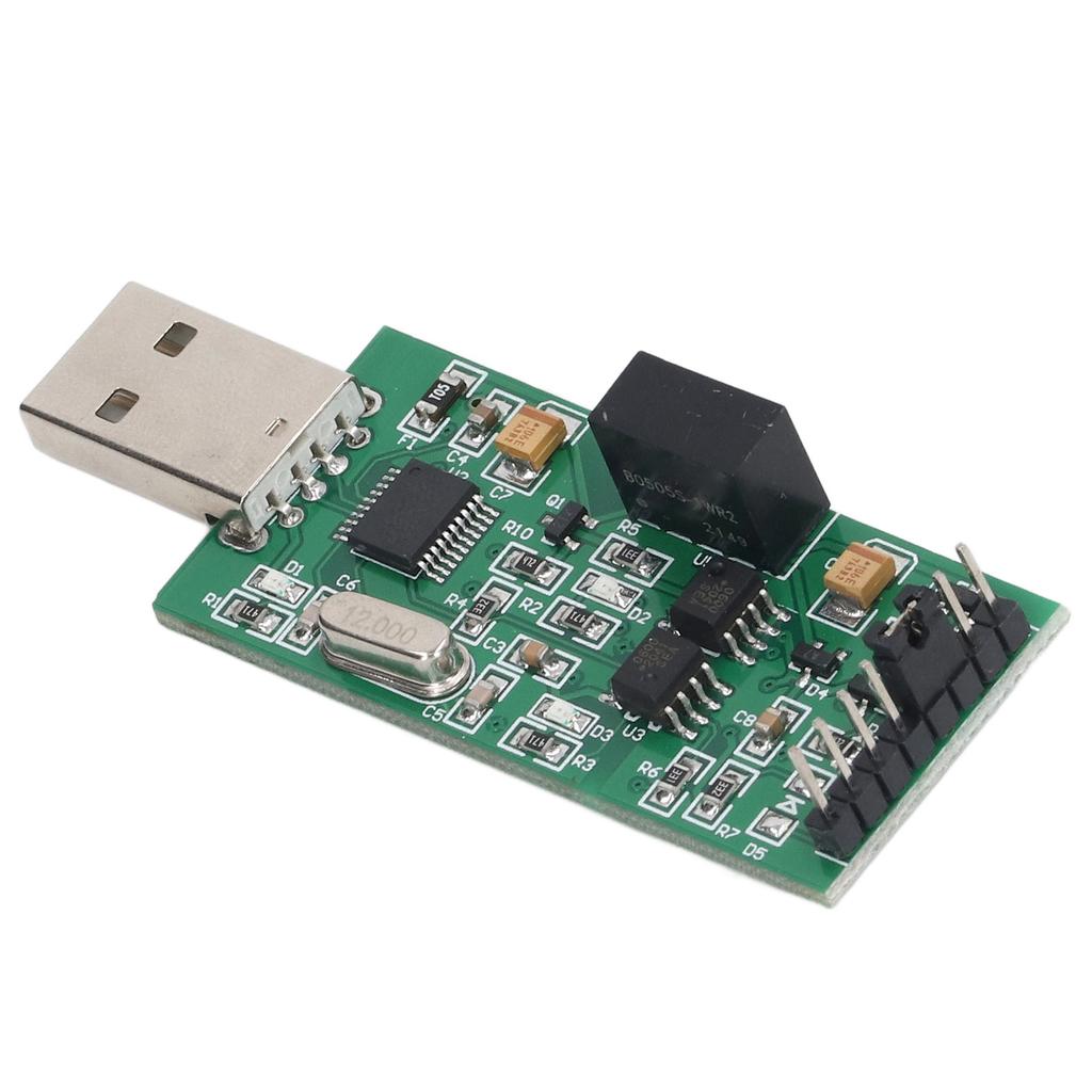 Изолированный модуль источника питания Высокоскоростной USB-TTL последовательный порт Оптопара Изолированный TTL выходной модуль