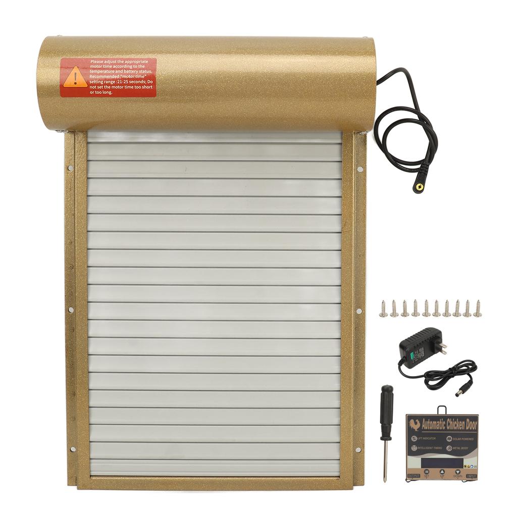 Chicken Coop Door Timing Mode Manual Mode Rugged LED Display Controller Auto Chicken House Door